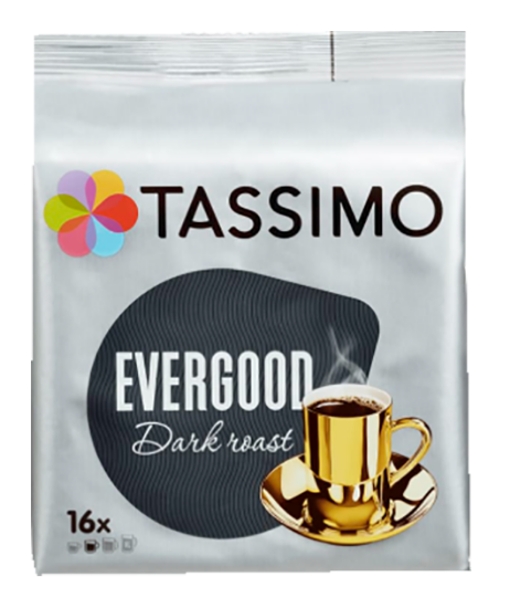 Tassimo Evergood Dark Roast 144g