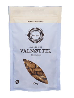 Helios Valnøtter Økologisk 100g