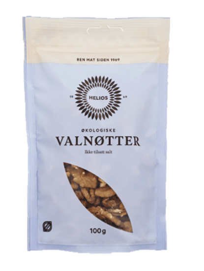 Helios Valnøtter Økologisk 100g