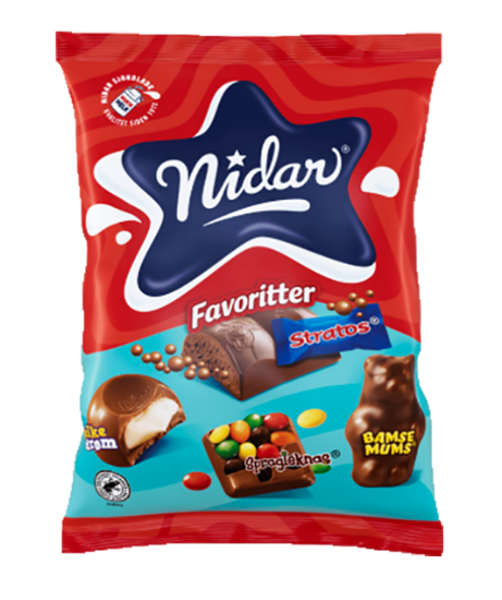 Nidar Favoritter Stratos 200g
