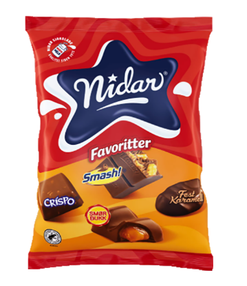 Nidar Favoritter Smash 200g