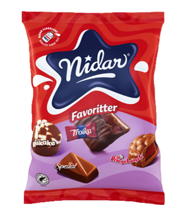 Nidar Favoritter Troika 200g