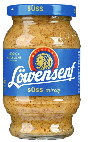 Grov Og Søt Sennep Løwnsenf 250ml