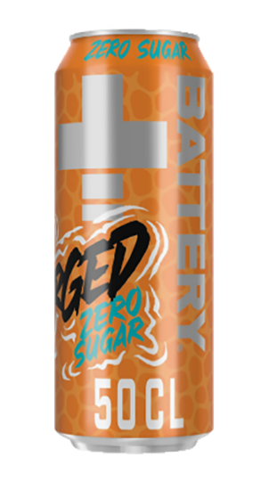 Battery Charged Peachy Blue 500ml