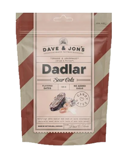 Dadlar Sour Cola 125g