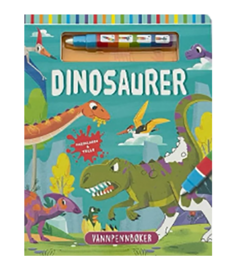 Vannpennbøker Dinosaurer