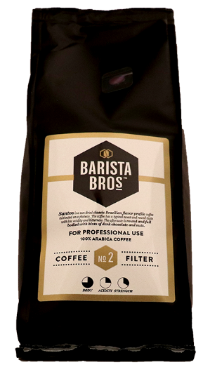 Barista Bros Filterkaffe Santos  250g