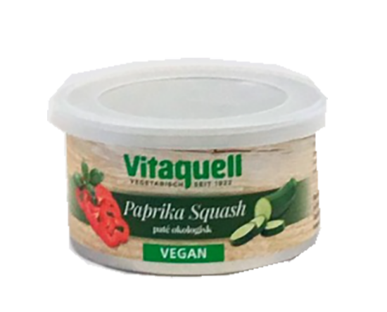 Vitaquell Pate Paprika/Squash 125g