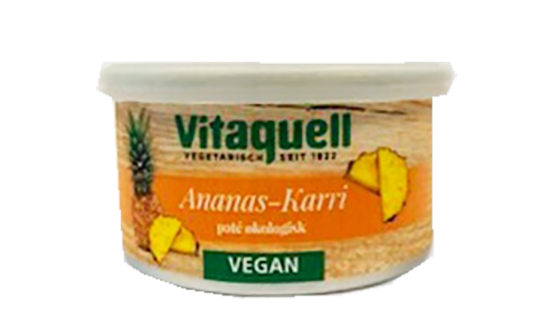Vitaquell Pate Ananas Karri 125g