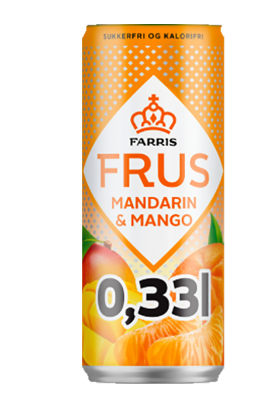 Frus Mandarin & Mango 0,33l