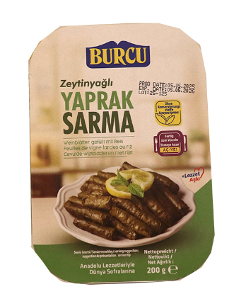 Burcu Fylte Vinblader m/ris 200g