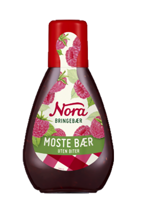 Nora Most Bringebærsyltetøy 425g