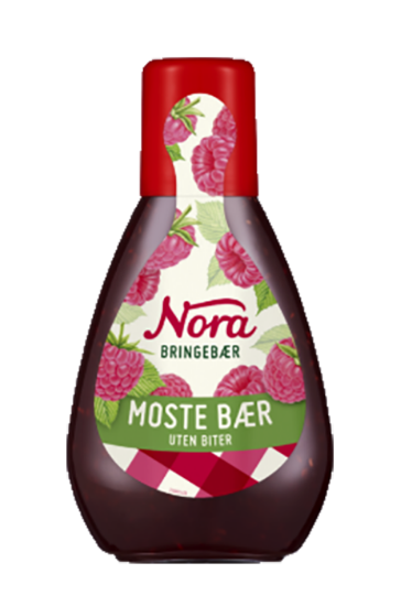 Nora Most Bringebærsyltetøy 425g