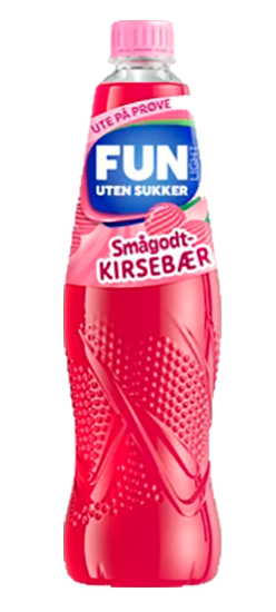 Fun Light Smågodt Kirsebær 0,8l