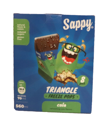Sappy Ice Pops Cola 8x70ml