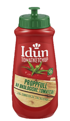 Idun Tomatketchup Økologisk 530g