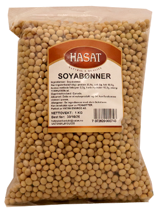 Soyabønner 1kg