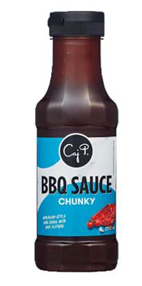 Caj P. BBQ Saus Chunky 250ml