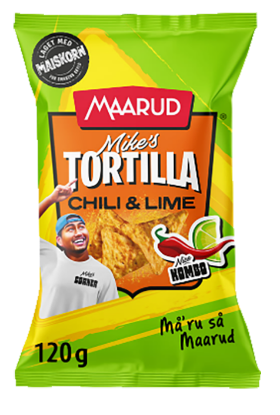 Maarud Tortilla Chili&Lime 125g