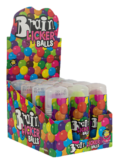 Brain Licker Balls 60ml Assortert pr stk