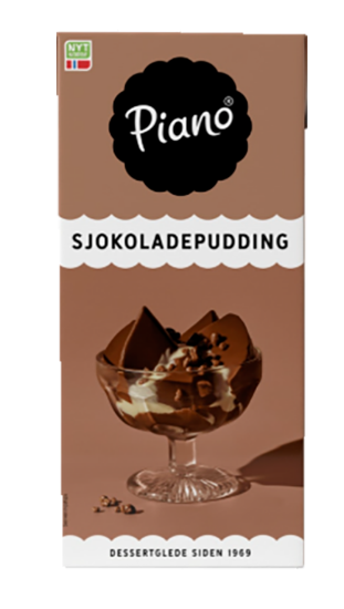 Piano Sjokoladepudding 1L