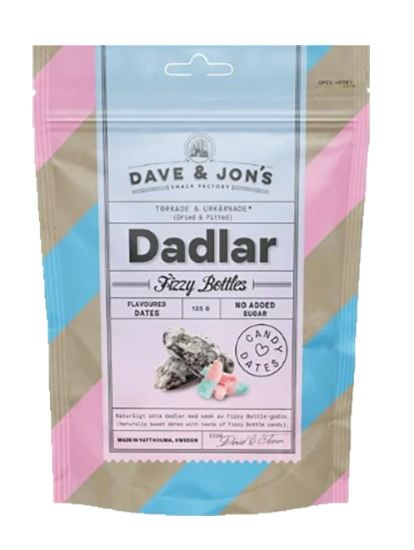 Dadlar Fizzy Bottles 125g