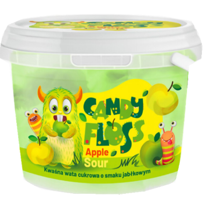 Candy Floss Apple Sour 50g
