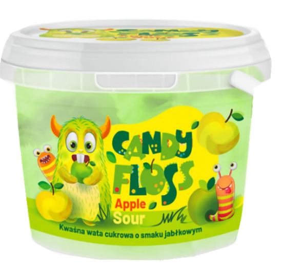 Candy Floss Apple Sour 50g