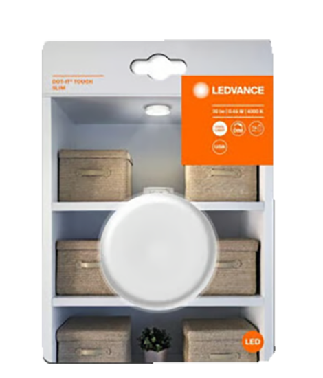 DOT-IT TOUCH SLIM WT LEDV