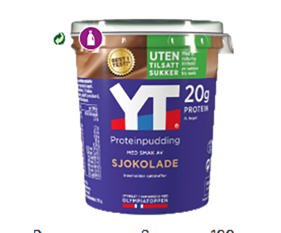 Yt Proteinpudding Sjokolade 190g