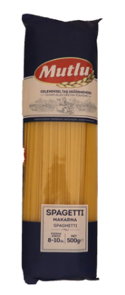 Mutlu Spaghetti 500g