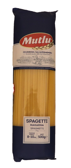 Mutlu Spaghetti 500g