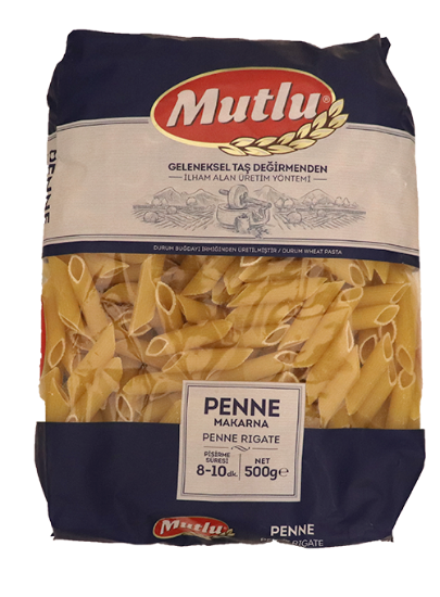 Mutlu Pasta Penne Rigate 500g