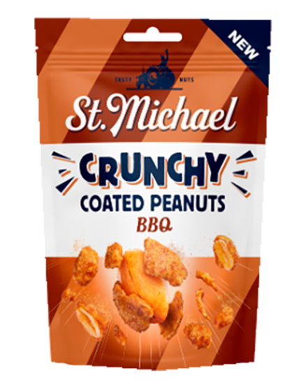 Crunchy Coated Peanuts BBQ 100g