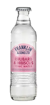 Rhubarb & Hibiscus Tonic Water 200ml