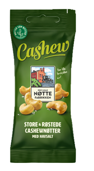 Cashewnøtter Store & Røstede 50g
