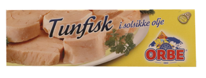 Tunfisk I Solsikkeolje 210g