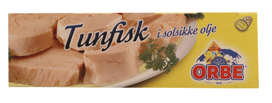 Tunfisk I Solsikkeolje 210g