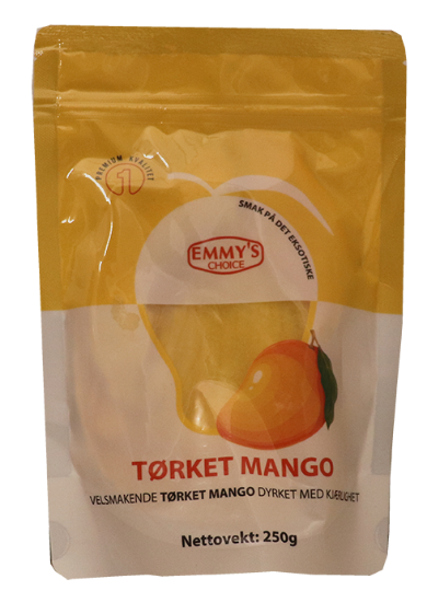 Tørket Mango 250g Emmy`s Choice