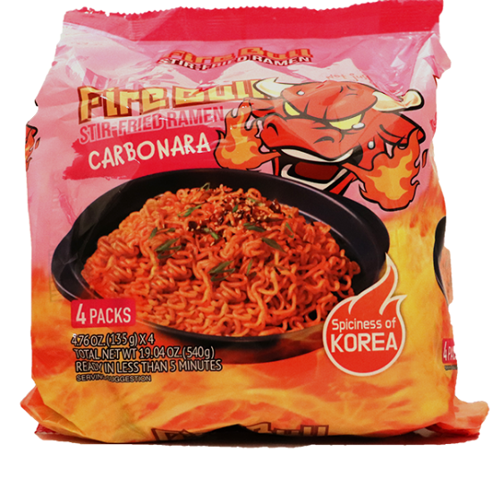 FireBull Ramen Carbonara 4x135g