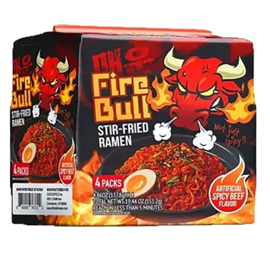 FireBull Ramen 4x137,8g