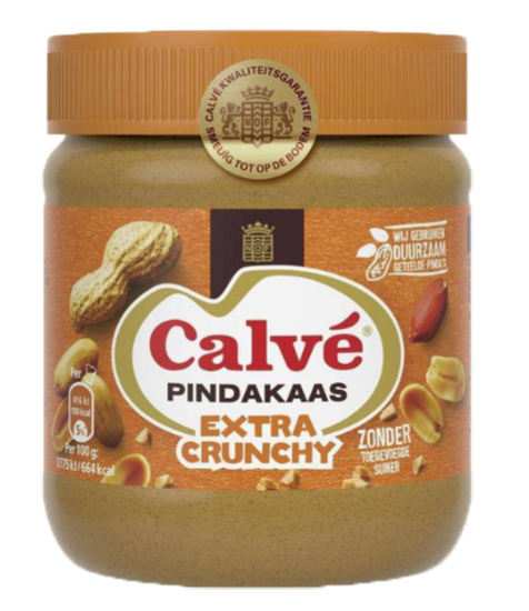 Peanøttsmør Extra Crunchy 350g