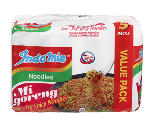 Mi Goreng Spicy 5pk 80g