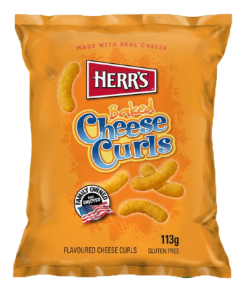Herr`s Baked Cheese Curls 113g