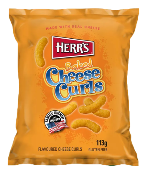Herr`s Baked Cheese Curls 113g