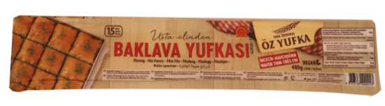 Filo Deig for Baklava Øz 480g