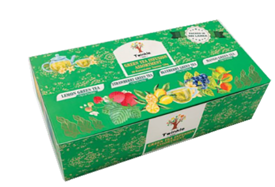 Green Tea Assortment Twinkle 1,5g x 80stk