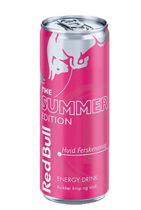 RedBull Hvit ferskensmak 250ml