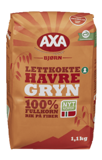 Axa Lettkokte Havregryn 1,1kg