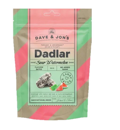 Dadlar Sour Watermelon 125g